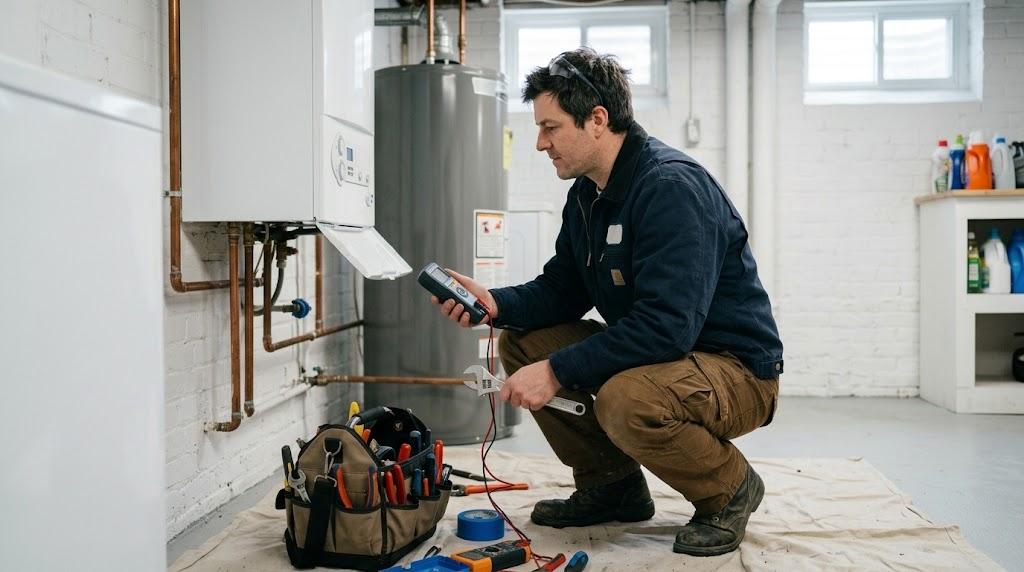 Residential boiler diagnostic and heating repair in Gravesend Brooklyn